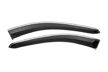 Volkswagen Caddy 2020- Window Deflectors with Chrome Trim Niken Luxury (2 pcs) photo 2