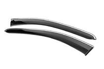 Volkswagen Caddy 2020- Window Deflectors with Chrome Trim Niken Luxury (2 pcs) photo 3