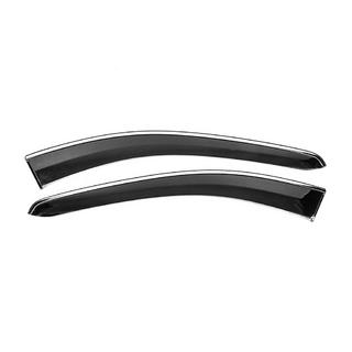 Window Deflectors with Chrome Trim Niken Luxury (2 pcs) photo 2