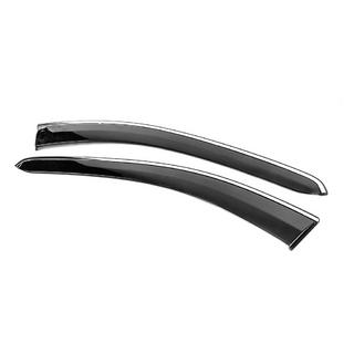Window Deflectors with Chrome Trim Niken Luxury (2 pcs) photo 3