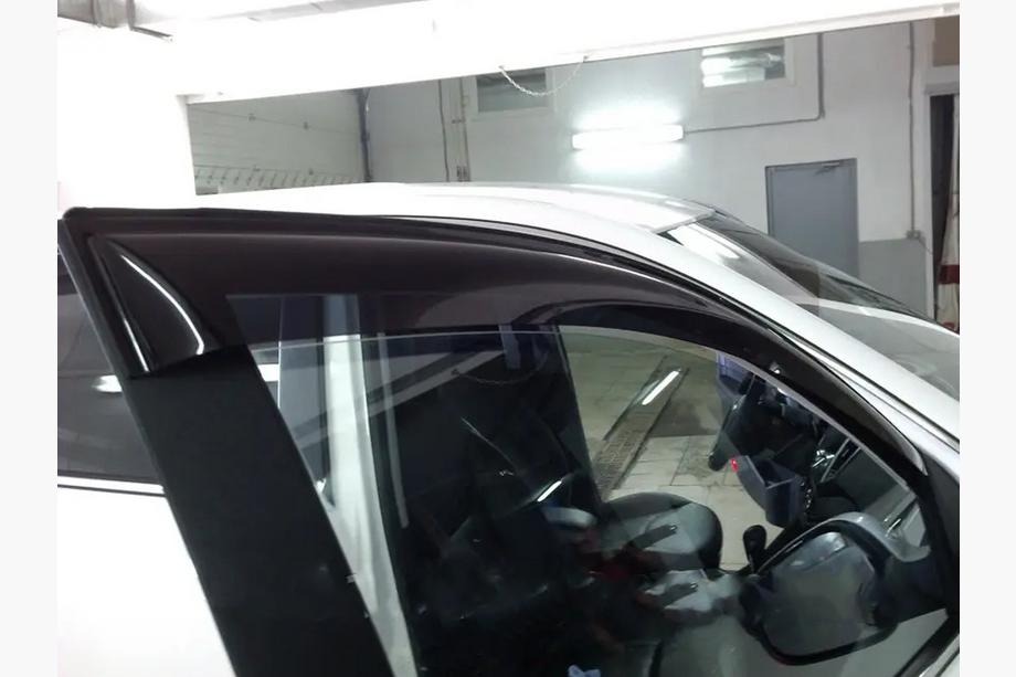 Nissan NV200 2009- Window Deflectors Niken Luxury (2 pcs) Image