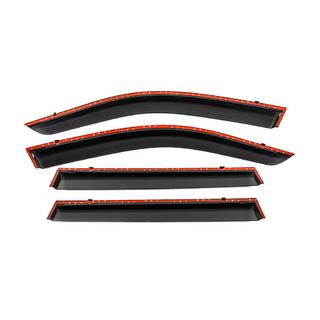 Window Deflectors with Chrome Trim Niken Luxury (4 pcs) photo 3