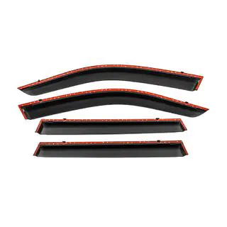 Window Deflectors with Chrome Trim Niken Luxury (4 pcs) photo 3