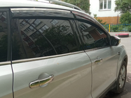 Ford Kuga/Escape 2013-2019 Window Deflectors with Chrome Trim Niken Luxury (4 pcs) photo 4