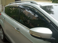 Ford Kuga/Escape 2013-2019 Window Deflectors with Chrome Trim Niken Luxury (4 pcs) photo 5