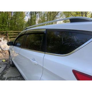 Window Deflectors with Chrome Trim Niken Luxury (4 pcs) photo 3