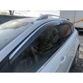 Window Deflectors with Chrome Trim Niken Luxury (4 pcs) photo 1