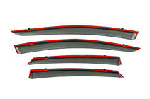 Ford Fusion 2012-2020 Window Deflectors with Chrome Trim Niken Luxury (SD, 4 pcs) photo 3
