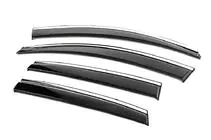 Honda CRV 2012-2016 Window Deflectors with Chrome Trim Niken Luxury (4 pcs) photo 4