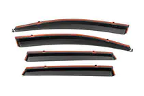 Honda CRV 2012-2016 Window Deflectors with Chrome Trim Niken Luxury (4 pcs) photo 5