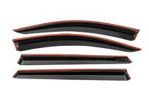 Hyundai Santa Fe 4 2018-2023 Window Deflectors with Chrome Trim Niken Luxury (4 pcs) photo 3