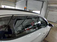 Hyundai Tucson NX4 2021- Window Deflectors with Chrome Trim Niken Luxury (4 pcs) photo 4