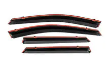 Hyundai Tucson NX4 2021- Window Deflectors with Chrome Trim Niken Luxury (4 pcs) photo 9