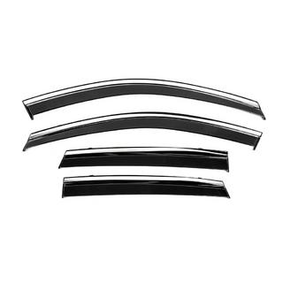 Window Deflectors with Chrome Trim Niken Luxury (4 pcs) Hyundai Tucson NX4 2021- photo 2