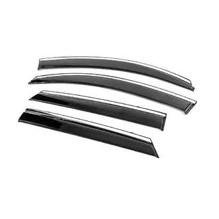 Window Deflectors with Chrome Trim Niken Luxury (4 pcs) photo 4