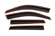 Hyundai Tucson JM 2004- Window Deflectors with Chrome Trim Niken Luxury (4 pcs) photo 3