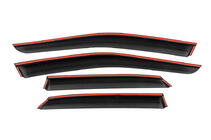 Lexus RX 2022- Window Deflectors with Chrome Trim Niken Luxury (4 pcs) photo 3