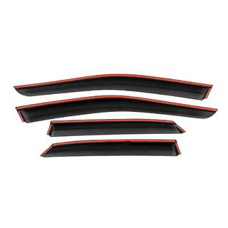Window Deflectors with Chrome Trim Niken Luxury (4 pcs) photo 3