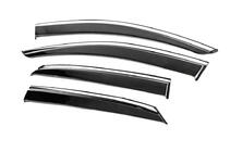 Lexus RX 2016-2022 Window Deflectors with Chrome Trim Niken Luxury (4 pcs) photo 2