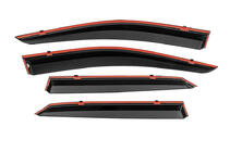 Lexus RX 2016-2022 Window Deflectors with Chrome Trim Niken Luxury (4 pcs) photo 3