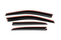 Lexus RX 2009-2015 Window Deflectors with Chrome Trim Niken Luxury (4 pcs) photo 3