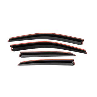 Window Deflectors with Chrome Trim Niken Luxury (4 pcs) Lexus RX 2009-2015 photo 3
