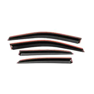 Window Deflectors with Chrome Trim Niken Luxury (4 pcs) photo 3