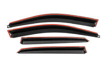 Lexus RX 2003-2009 Window Deflectors with Chrome Trim Niken Luxury (4 pcs) photo 3