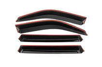 Lexus LX470 1998-2007 Window Deflectors with Chrome Trim Niken Luxury (4 pcs) photo 3