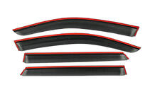 Mercedes EQC 2019-2023 Window Deflectors with Chrome Trim Niken Luxury (4 pcs) photo 3