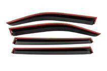 Mercedes EQB 2021- Window Deflectors with Chrome Trim Niken Luxury (4 pcs) photo 3