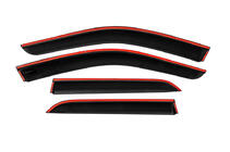 Mercedes GLE/ML class W166 2011-2018 Window Deflectors with Chrome Trim Niken Luxury (4 pcs) photo 4