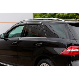 Window Deflectors with Chrome Trim Niken Luxury (4 pcs) photo 1