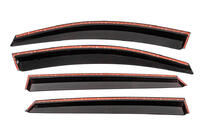Mercedes GLC coupe C253 2016-2023 Window Deflectors with Chrome Trim Niken Luxury (4 pcs) photo 3