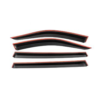 Window Deflectors with Chrome Trim Niken Luxury (4 pcs) photo 3