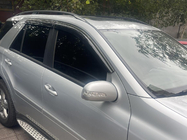 Mercedes ML W164 2005-2011 Window Deflectors with Chrome Trim Niken Luxury (4 pcs) photo 6