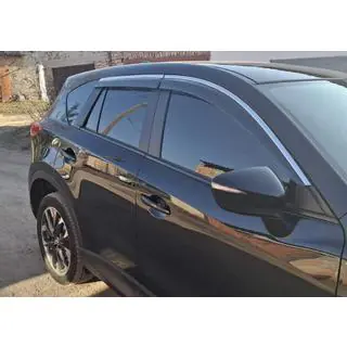 Window Deflectors with Chrome Trim Niken Luxury (4 pcs) photo 2