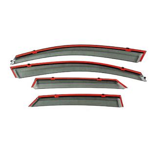 Window Deflectors with Chrome Trim Niken Luxury (4 pcs) Mazda CX-30 2019- photo 3