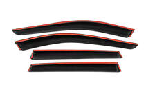 Mazda CX-50 2022- Window Deflectors with Chrome Trim Niken Luxury (4 pcs) photo 3