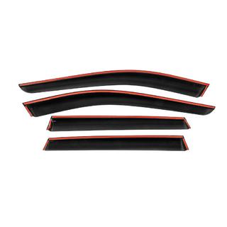 Window Deflectors with Chrome Trim Niken Luxury (4 pcs) Mazda CX-50 2022- photo 3
