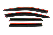 Nissan Qashqai 2014-2021 Window Deflectors with Chrome Trim Niken Luxury (4 pcs) photo 7
