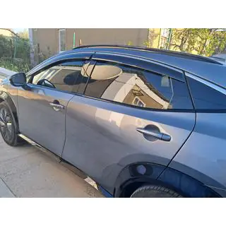 Window Deflectors with Chrome Trim Niken Luxury (4 pcs)