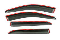 Dacia Spring 2021- Window Deflectors with Chrome Trim Niken Luxury (4 pcs) photo 3