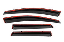 Renault Kadjar 2015-2022 Window Deflectors with Chrome Trim Niken Luxury (4 pcs) photo 3