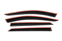 Renault Logan MCV 2013-2022 Window Deflectors with Chrome Trim Niken Luxury (4 pcs) photo 3