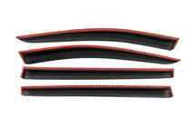 Dacia Sandero 2013-2020 Window Deflectors with Chrome Trim Niken Luxury (4 pcs) photo 3