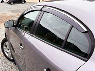 Renault Fluence 2009-2016 Window Deflectors with Chrome Trim Niken Luxury (4 pcs) photo 5