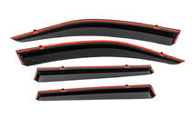 Subaru Forester 2013-2018 Window Deflectors with Chrome Trim Niken Luxury (4 pcs) photo 3