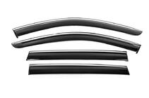 Subaru Outback 2009-2014 Window Deflectors with Chrome Trim Niken Luxury (4 pcs) photo 1
