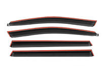 Skoda Octavia III A7 2013-2019 Window Deflectors with Chrome Trim Niken Luxury (SW, 4 pcs) photo 6